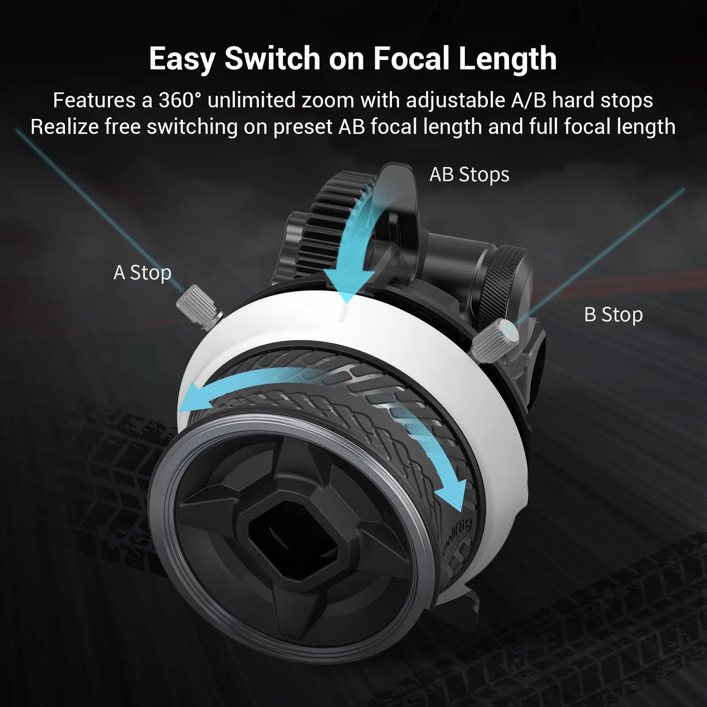 SmallRig Portable Mini Follow Focus