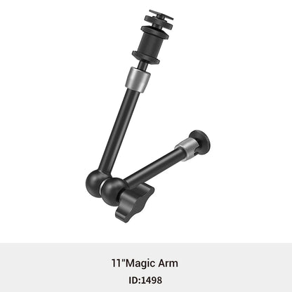 SmallRig DSLR 7"/11" Articulating Rosette Arm Camera Magic Arm with Cold Shoe Mount Standard 1/4"-20 Threaded Screw Adapter