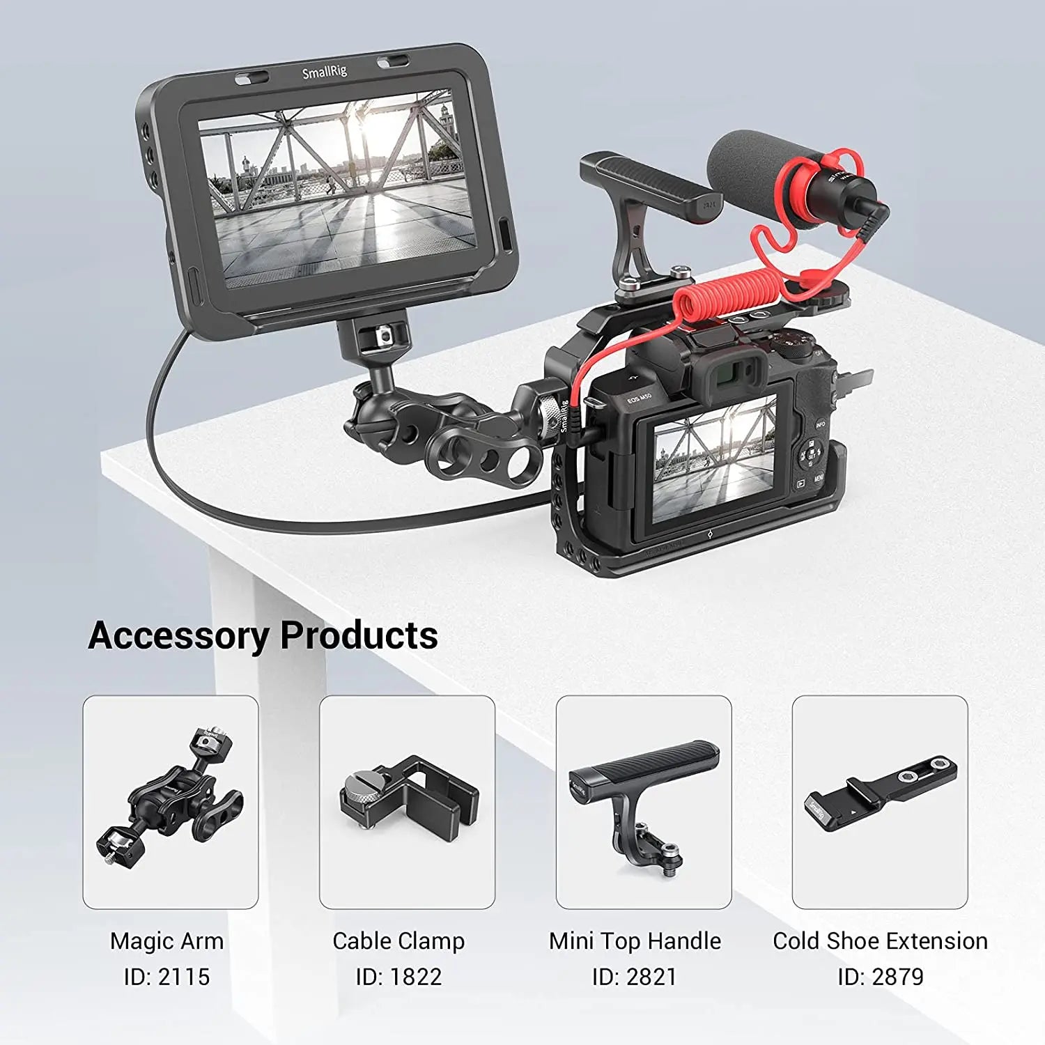 SmallRig M50 Camera Cage for Canon EOS M50 / M5