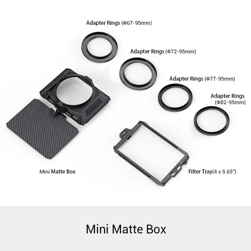 SmallRig Professional Mini Accessory Kit Include Mini Matte Box And Mini Follow Focu