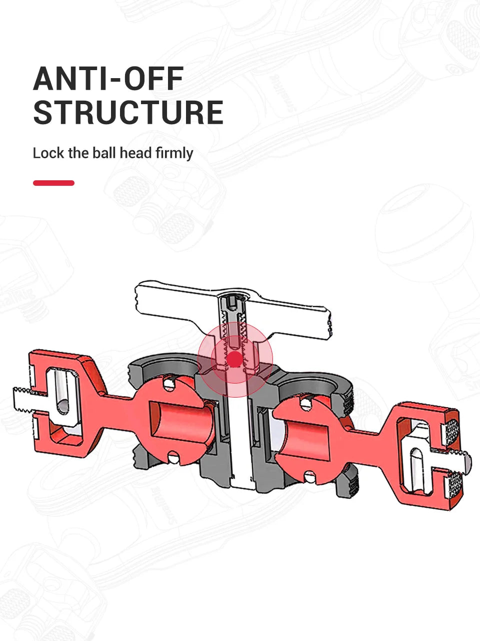 SmallRig Articulating Magic Arm with Double Ballheads