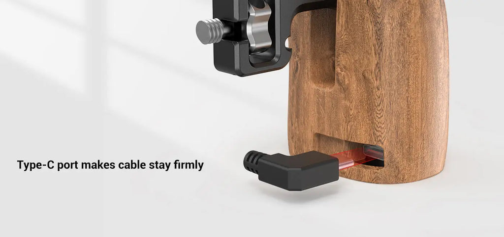 SmallRig Camera Cage Side Handle Featuring 1/4"Thread Holes With Remote Trigger For Panasonic Mirrorless Cameras 2934