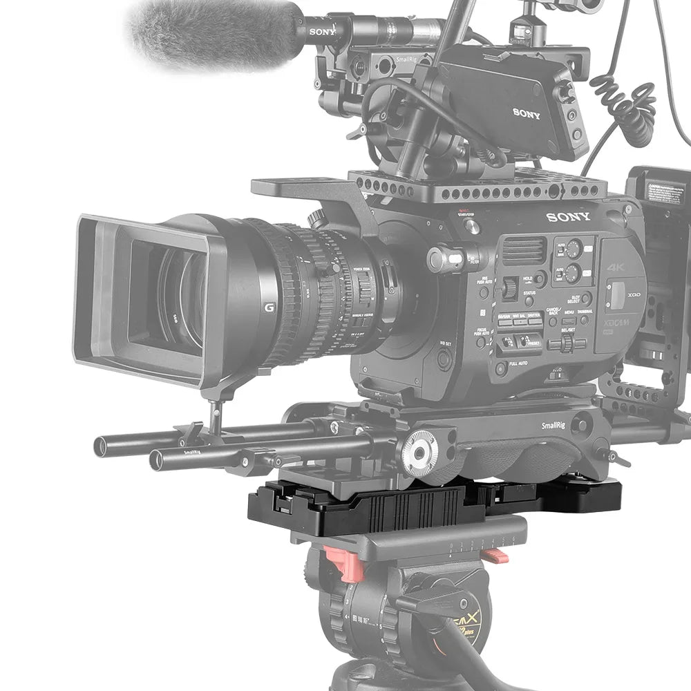 Smallrig VCT-14 Quick Release Tripod Plate With 1/4 3/8 Thread Holes for Camera Camcorder 2169