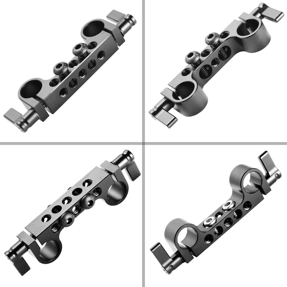SmallRig 1PCS / 2PCS Lightweight Dual 15mm LWS Rod Clamp Railblock For Camera 15mm Rail Support System For Follow Focus 2061