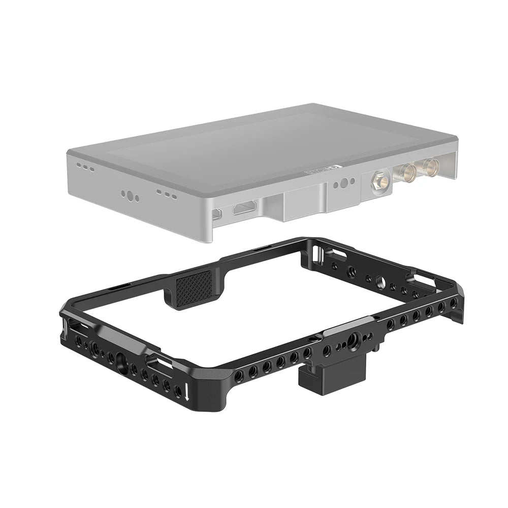 SmallRig Cage with Sun Hood for SmallHD 702 Touch Monitor  Cage Kit for SmallHD Indie 7 CMS2684