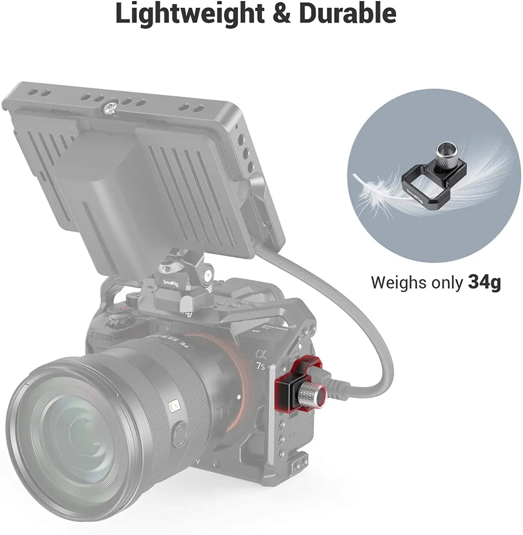 SmallRig Cable Clamp for Sony A7S III Camera Cage 2999 DIY Accessories 3000