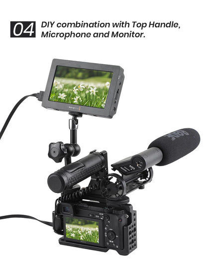 SmallRig Camera Cage Rig for Sony A6500 Cage for Sony A6300/A6000/A6500 Nex-7 Camera with Shoe Mount Thread Holes 1661