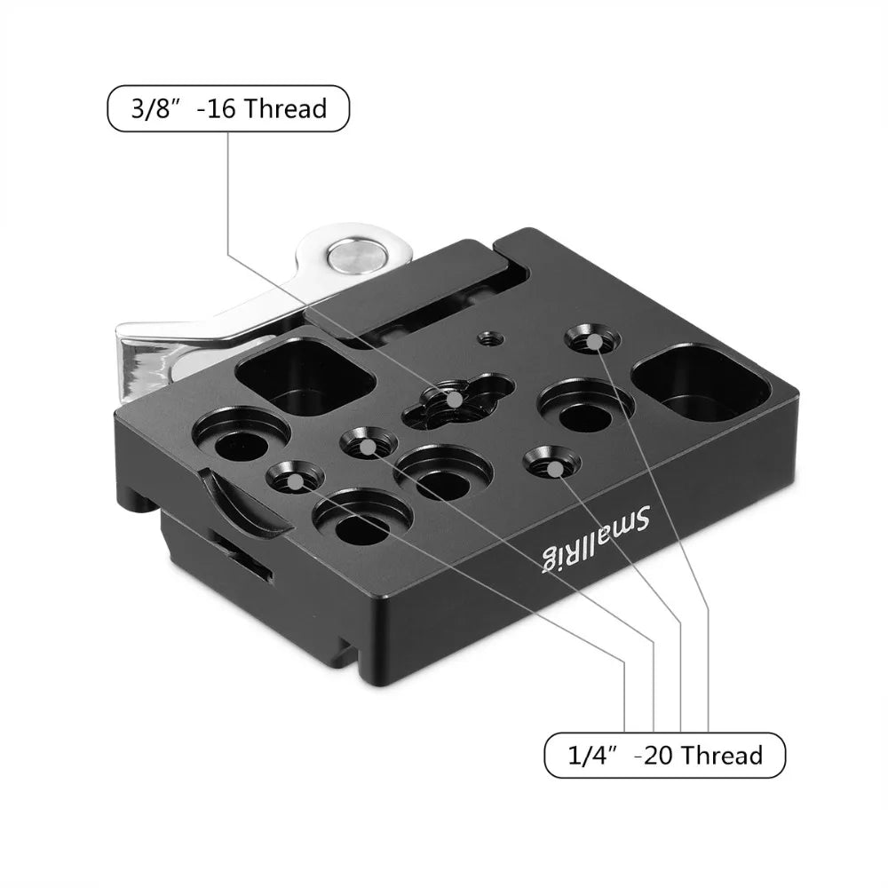SmallRig Camera Quick Release Plate and Clamp ( Arca-type Compatible) Tripod Monopods For Camera Video Shooting 2144
