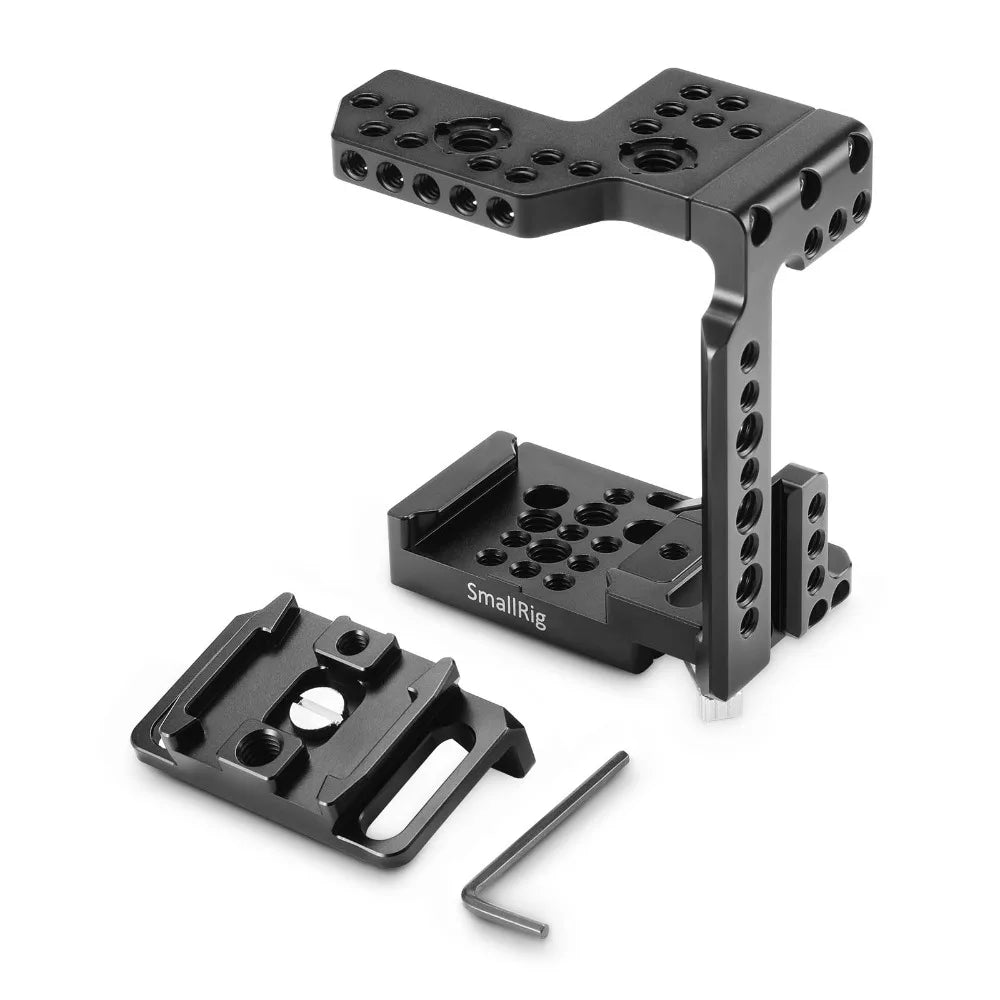 SmallRig Sony A7M3 A7M2 Cage Quick Release Half Cage W/ Manfrotto plate for Sony A7RIII / A7III / A7II /A7RII / A7S II
