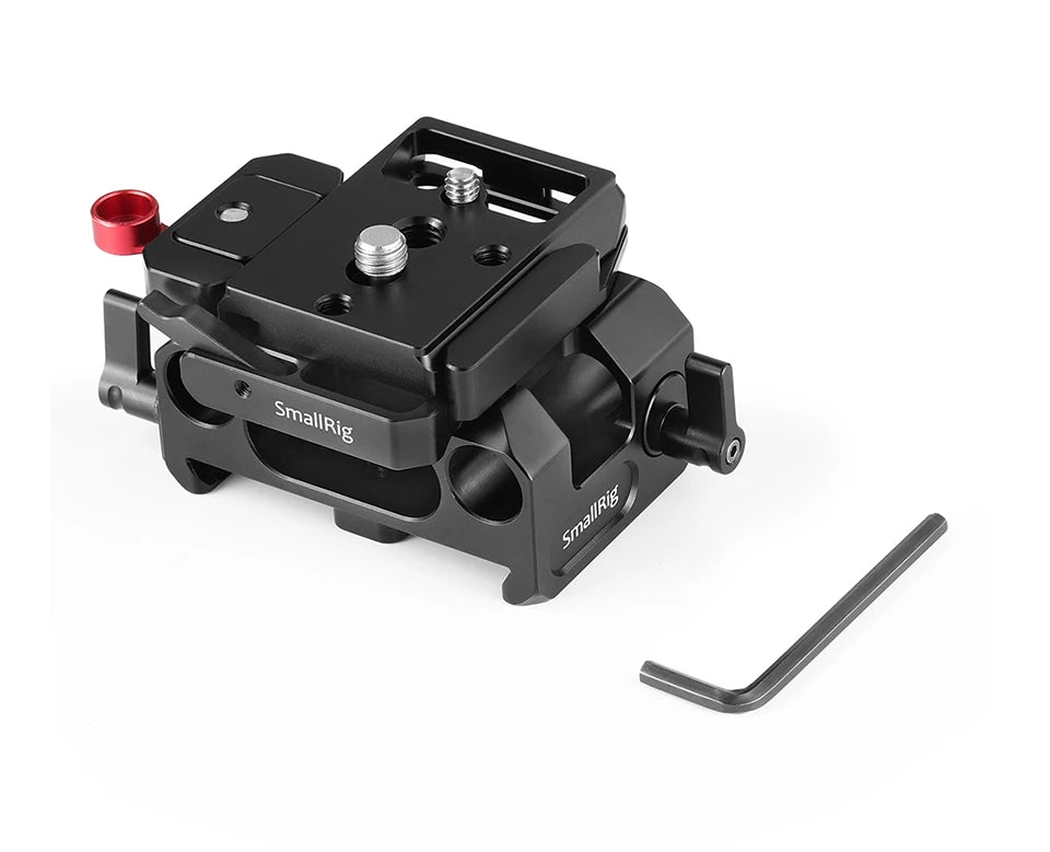 SmallRig Camera Plate Rig Baseplate Kit for Blackmagic Design Pocket Cinema Camera 4K / 6K (for Manfrotto 501PL Compatible) 2266