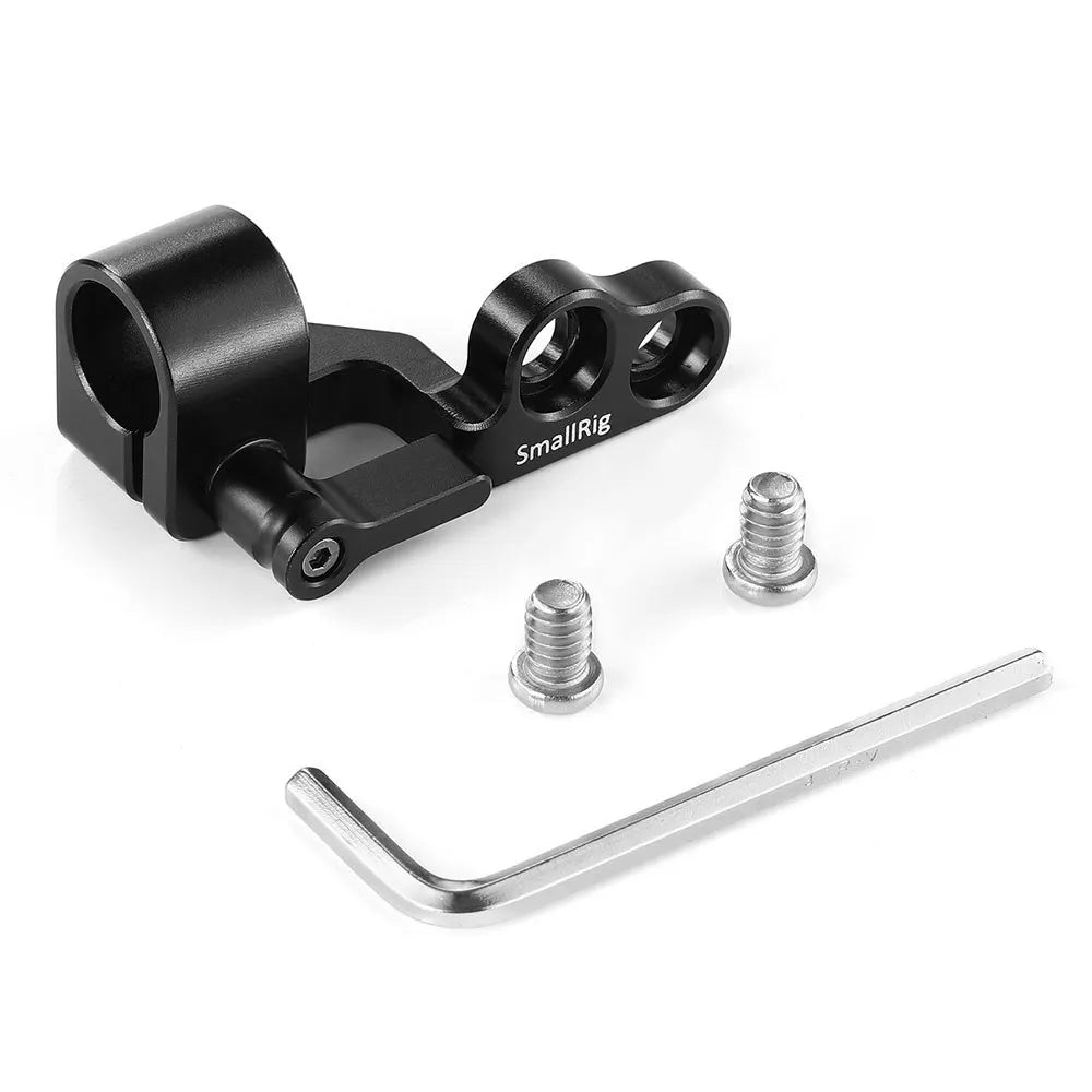 SmallRig 15mm Single Rod Clamp for BMPCC 4K 6K Cage To Mount a Follow Focus Motor like for Tilta for Nucleus for Nano 2279
