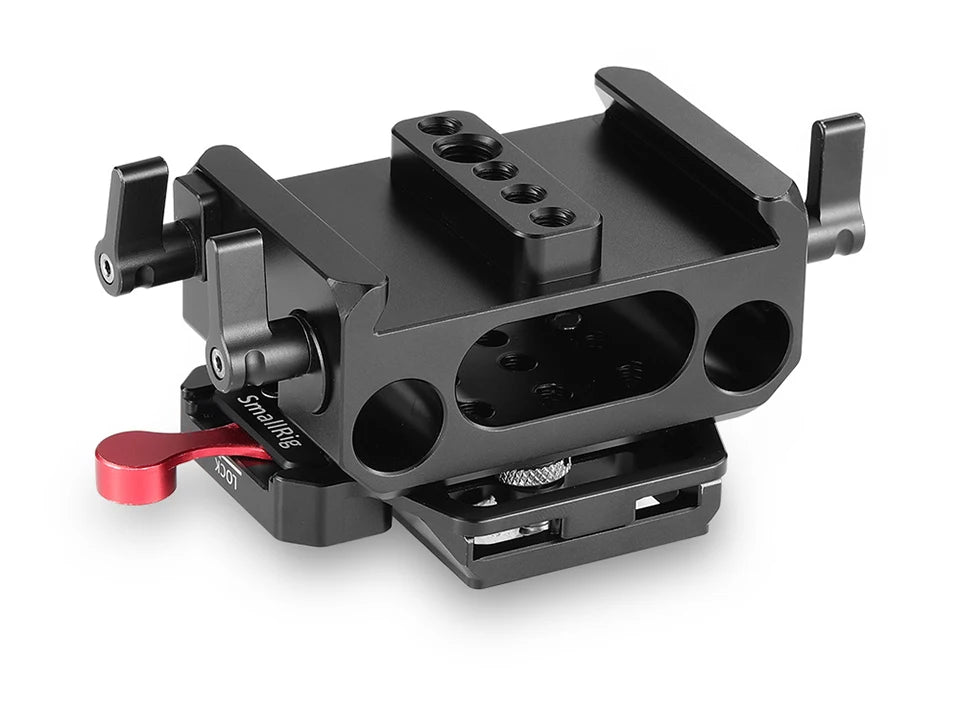 SmallRig Camera Plate Rig Baseplate Kit for Blackmagic Design Pocket Cinema Camera 4K / 6K (for Manfrotto 501PL Compatible) 2266