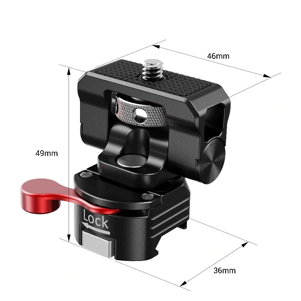 SmallRig Swivel and Tilt Monitor Mount with Nato Clamp