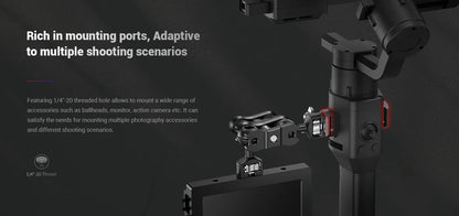 SmallRig NATO Rail for DJI Ronin S/SC Built-in 1/4”- 20 threaded hole 3032