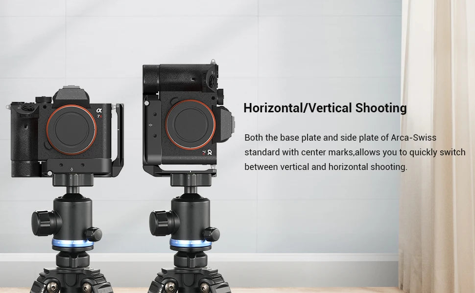 SmallRig A73 L Plate for Sony A7M3 A7R3 L-Bracket for Sony A7III / A7RIII / A9 Feature With Quick Release Arca Style Plate 2122