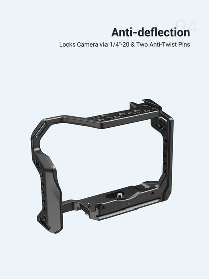 SmallRig Camera Cage for Canon EOS R with Cold Shoe Mount Thread Holes for Magic Arm Microphone Attach 2803