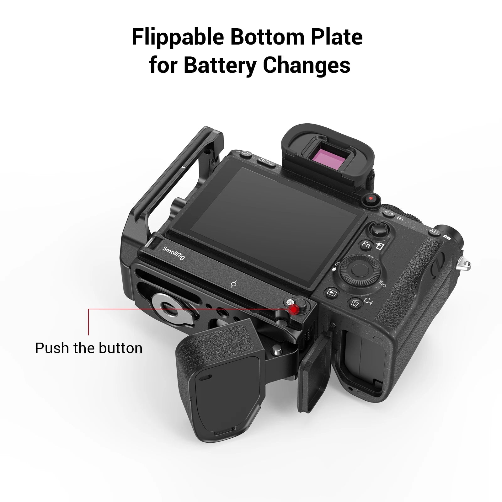 SmallRig A73 L Plate for Sony A7M3 A7R3 L-Bracket for Sony A7III / A7RIII / A9 Feature With Quick Release Arca Style Plate 2122