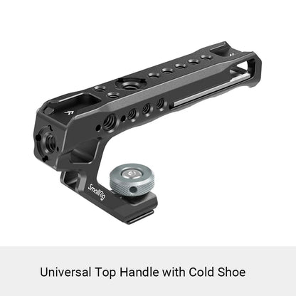 SmallRig Camera Top Handle with Cold Shoe DSLR Camera Rig For A6500 A73 A7III Z6 Camera Cage Funtional Cheese Hand Grip 1638