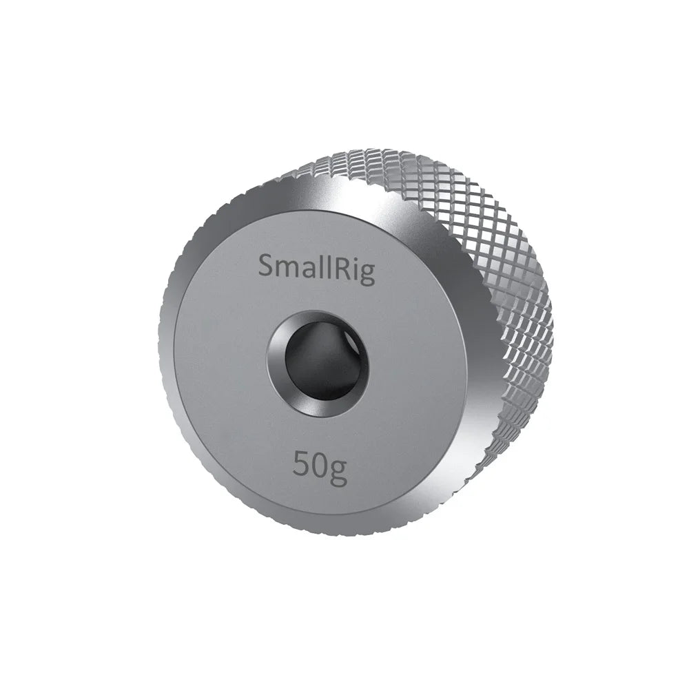 SmallRig Counterweight (50g) for DJI RS 2/RSC 2/RS3/RS3 Pro for Zhiyun-Tech Gimbal Stabilizers 1/4 Thread for Video Balance 2459