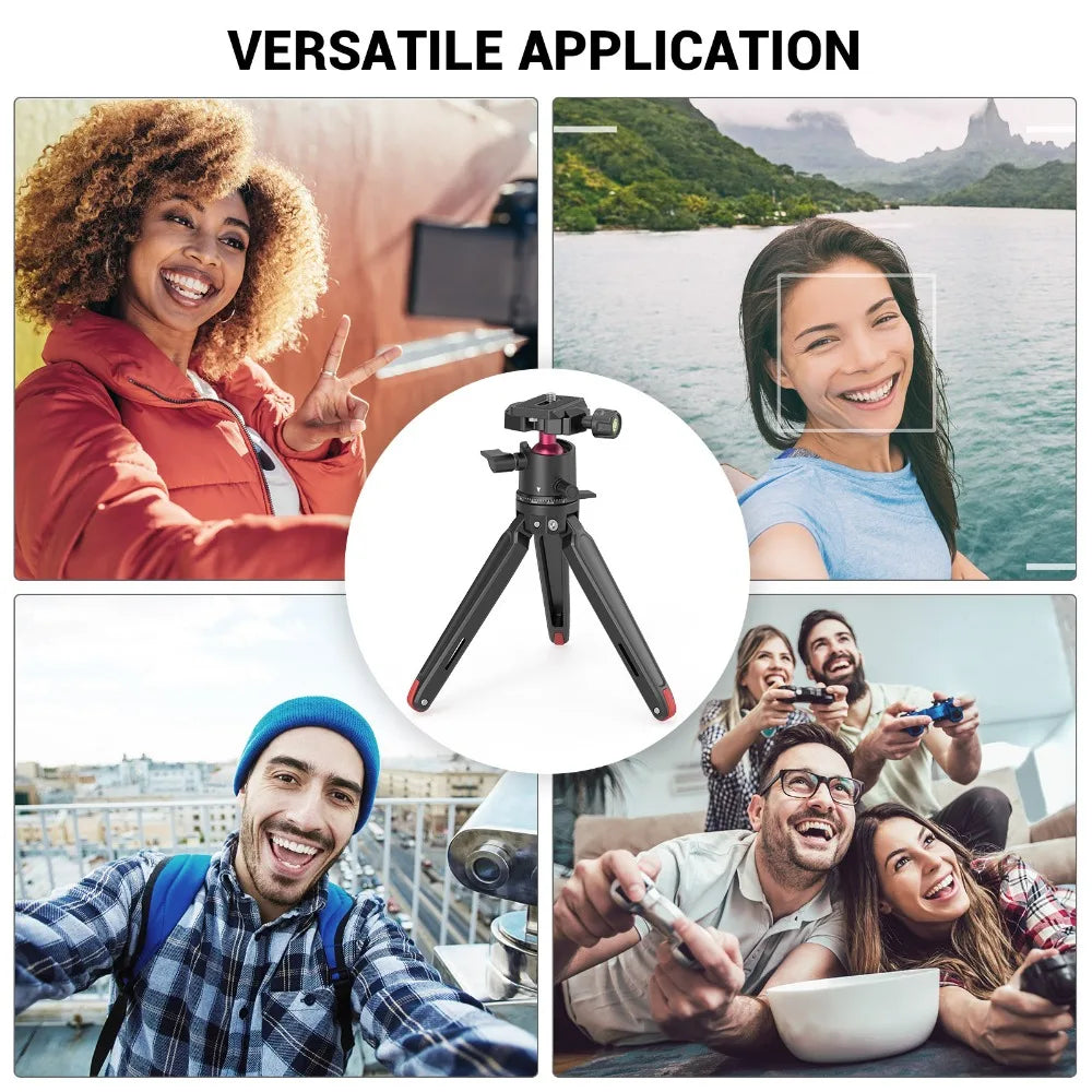 SmallRig Universal Tabletop Mini Tripod with Panoramic Ball Head Tripod for Phone Tripode for Camera ,DSLRs Adjustable 2664