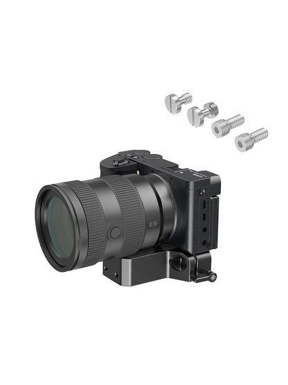 SmallRig Universal Camera Base Plate with 15mm Rod Rail Clamp for Sony A6500/A6600 for Panasonic GH5 For Sony Camera Cage