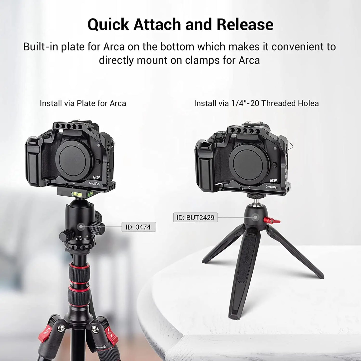 SmallRig M50 Camera Cage for Canon EOS M50 / M5