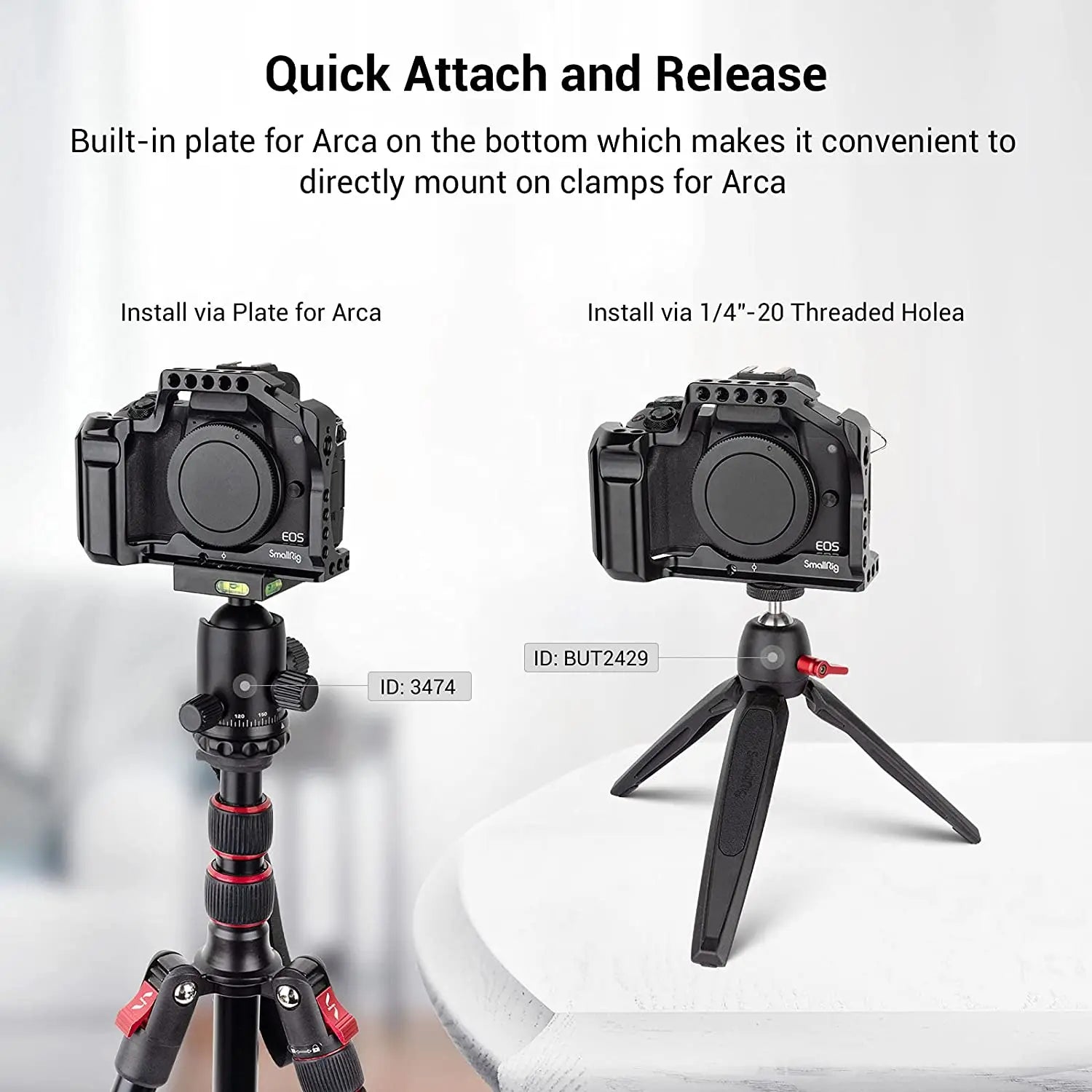 SmallRig M50 Camera Cage for Canon EOS M50 / M5