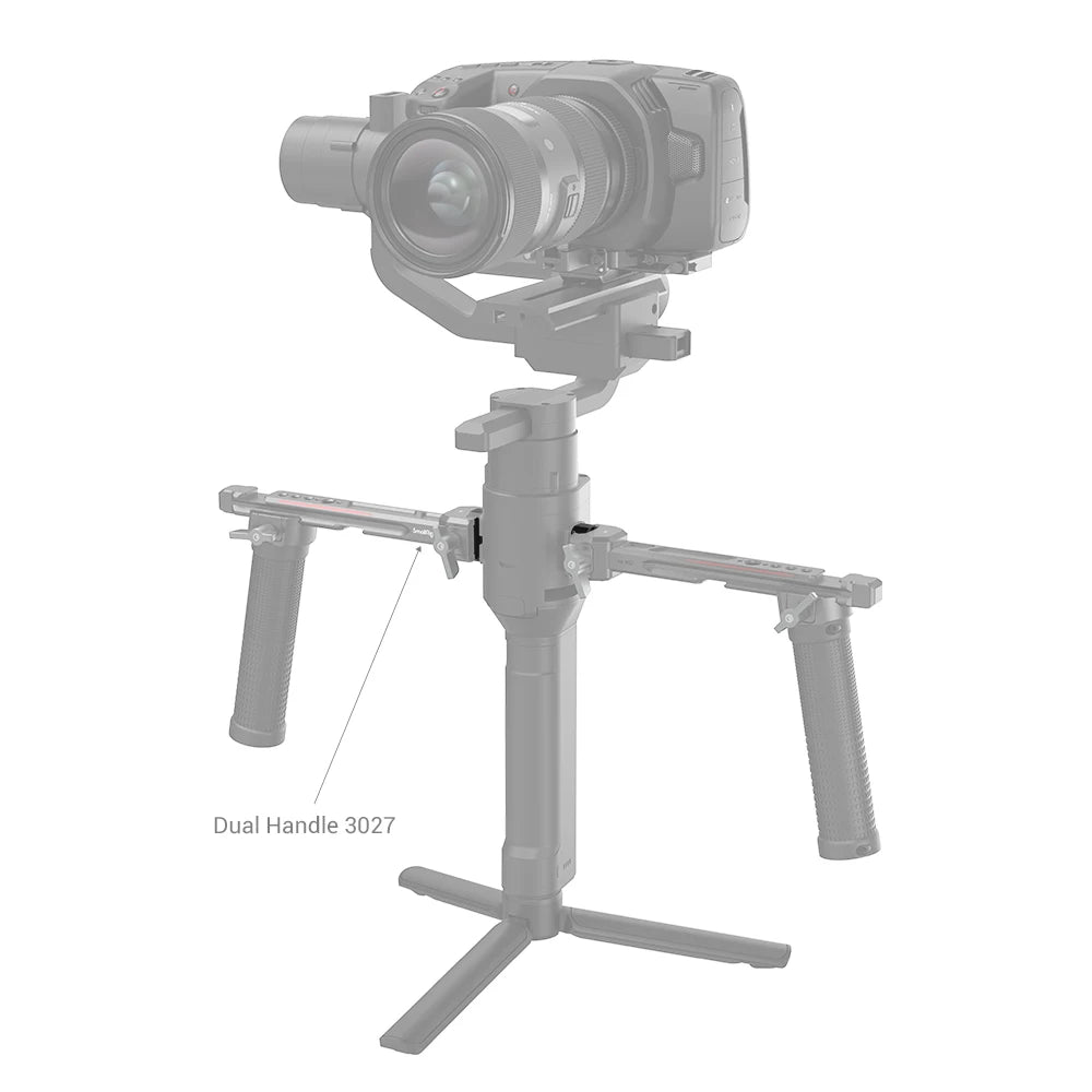 SmallRig NATO Rail for DJI Ronin S/SC Built-in 1/4”- 20 threaded hole 3032
