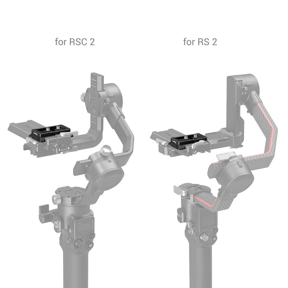 SmallRig Arca-Type Quick Release Plate for DJI RS 2 and RSC 2 Gimbal for DJI RS 4 Pro/ RS 4 / RS 3 / RS 3 Pro /RS 2 - 3154