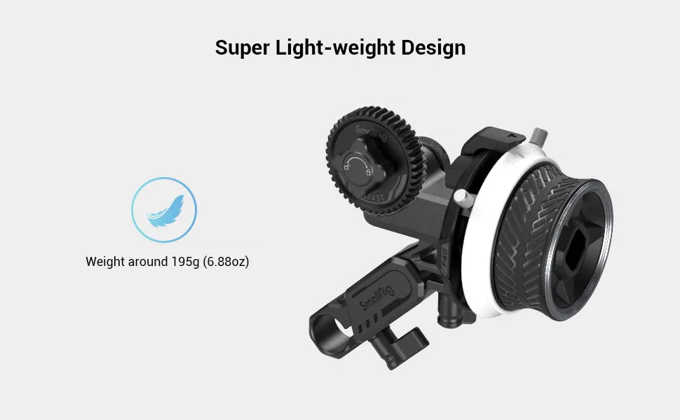 SmallRig Professional Mini Accessory Kit Include Mini Matte Box And Mini Follow Focu