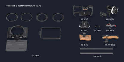 SmallRig Professional Mini Accessory Kit Include Mini Matte Box And Mini Follow Focu