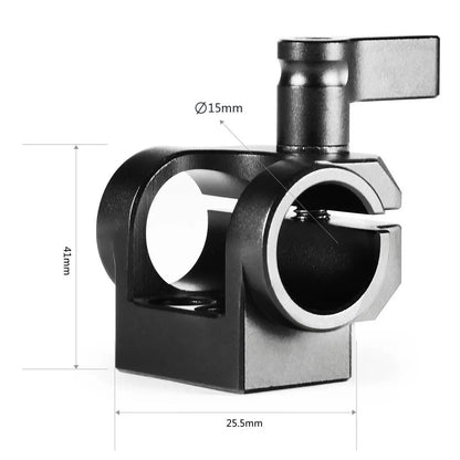 SmallRig 15mm Rod Clamp for Additional Accessory Mounting For Camera Microphone Or Monitor DIY Attachment 1995