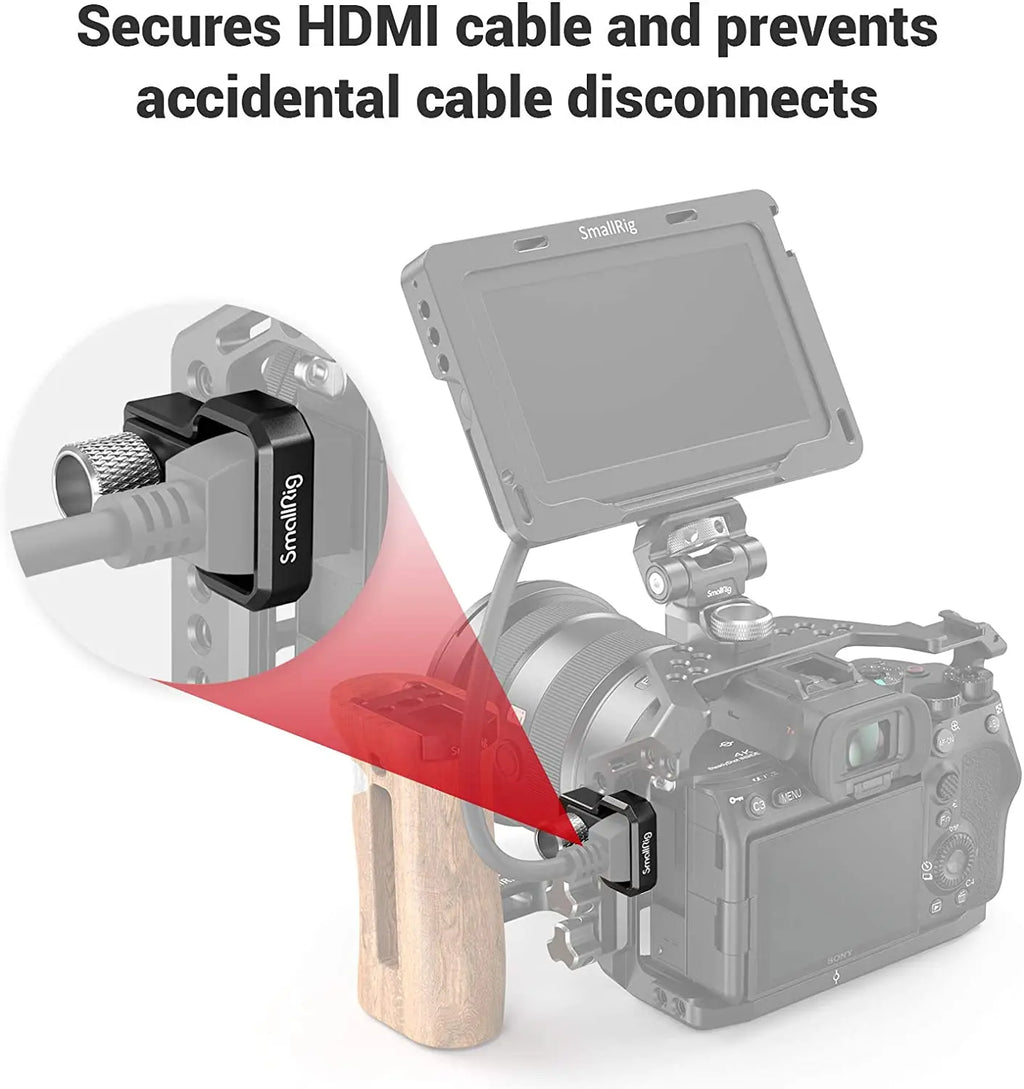 SmallRig Cable Clamp for Sony A7S III Camera Cage 2999 DIY Accessories 3000