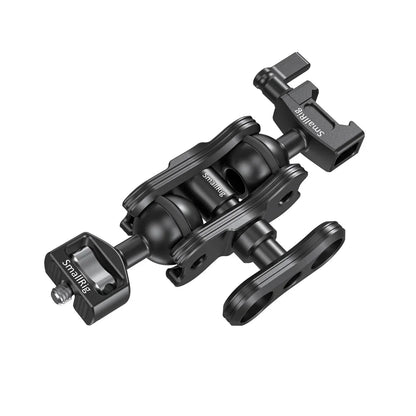 SmallRig Friction Articulating Magic Arm with Screw Ball Head & NATO Clamp – For Director Monitor Support