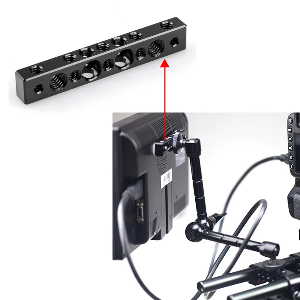 SmallRig Cool Cheese Bar with 1/4" & 3/8" Screw Holes - 1091
