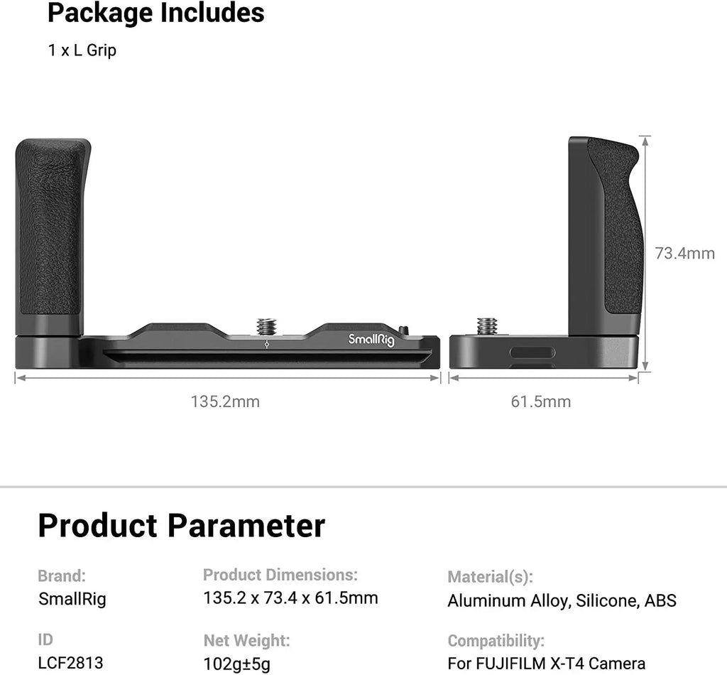 SmallRig for XT-4 L-Shape Grip