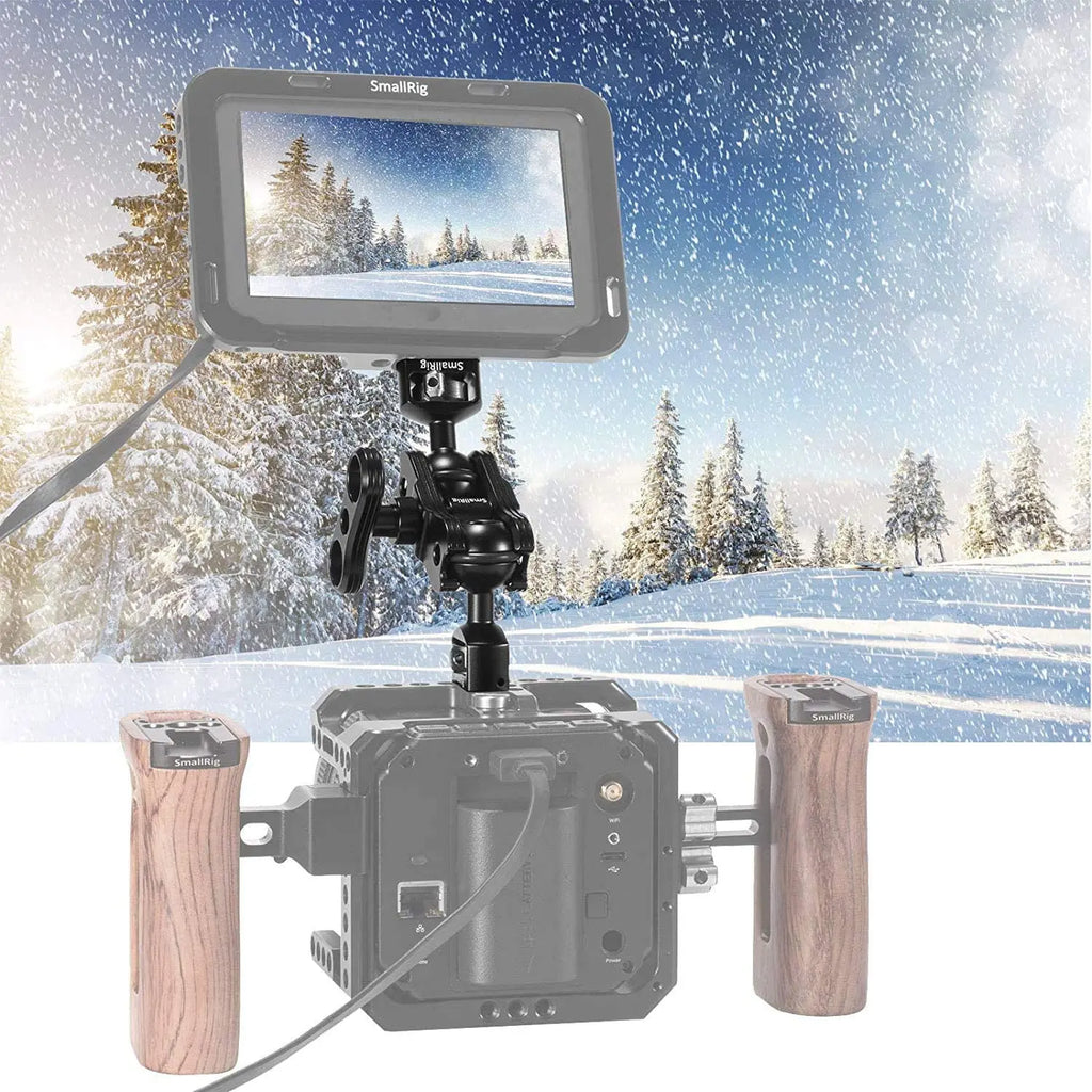 SmallRig Dual Magic Arm with ARRI Locating Pins & amp, 1/4" Screw