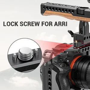SmallRig DSLR Camer Quick Release Rig NATO Rail with ARRI Locating Screw 48mm/35mm for Microphone Monitor DIY Attachment 2521B