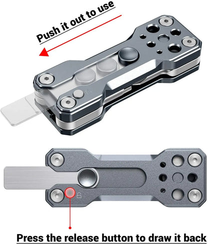 SmallRig Folding Screwdriver Kit Wrench Set Portable Hand Tool Set 4 Allen Wrenches 2.5, 3, 4, 3/16, 1 flat screwdriver  2495