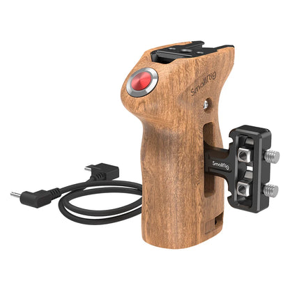 SmallRig Camera Cage Side Handle Featuring 1/4"Thread Holes With Remote Trigger For Panasonic Mirrorless Cameras 2934