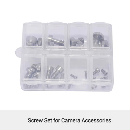 SmallRig Full Kit of 26 Screw Set Mounting Screws for Camera Cages, Handles, Plates Includes 1/4”, 3/8”, M2, M2.5, M3/M4 AAK2326