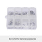 SmallRig Full Kit of 26 Screw Set Mounting Screws for Camera Cages, Handles, Plates Includes 1/4”, 3/8”, M2, M2.5, M3/M4 AAK2326