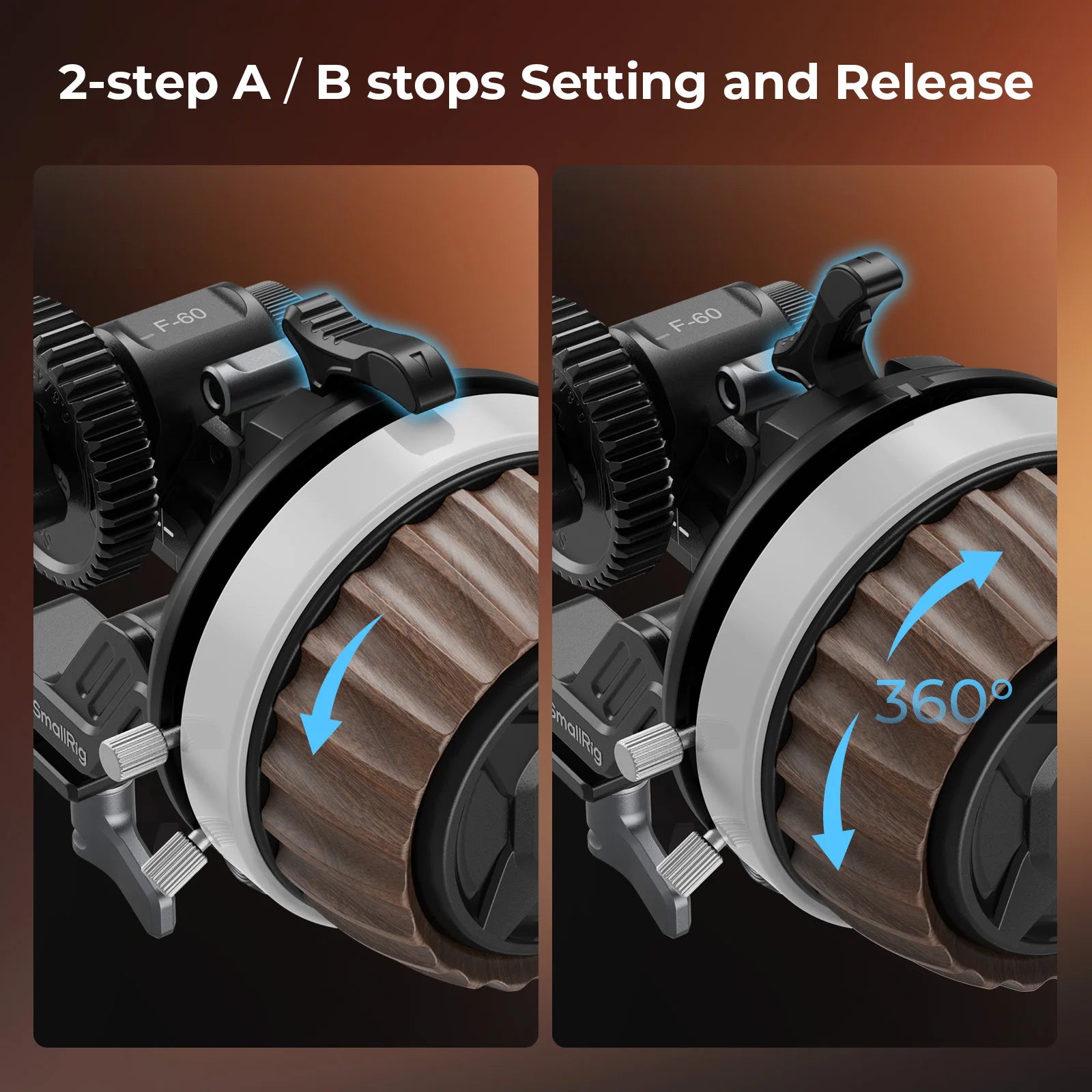 SmallRig Modular Follow Focus F60 & Accessories