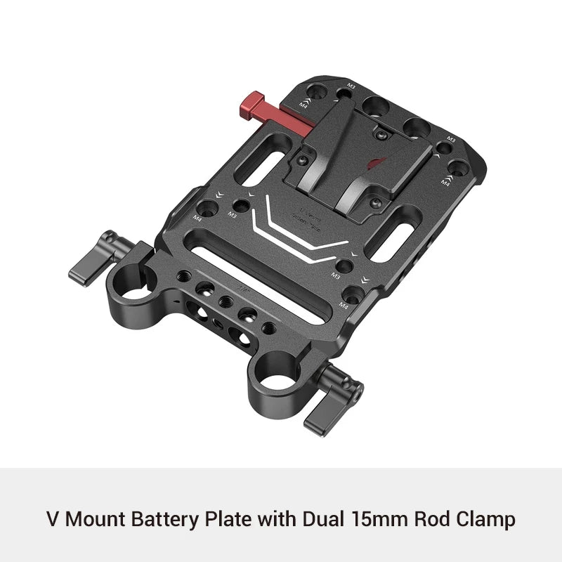 SmallRig V Mount Battery Plate, V-Lock Mount Battery Plate Quick Release Plate Universal Camera Accessories - 2988