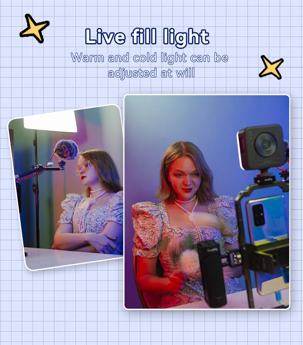 SmallRig P96 mini Video Light LED White Light