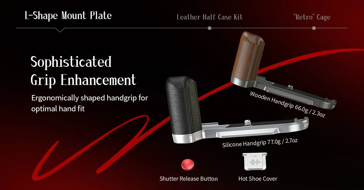 SmallRig Silicone L-Shape Grip for FUJIFILM X-T50