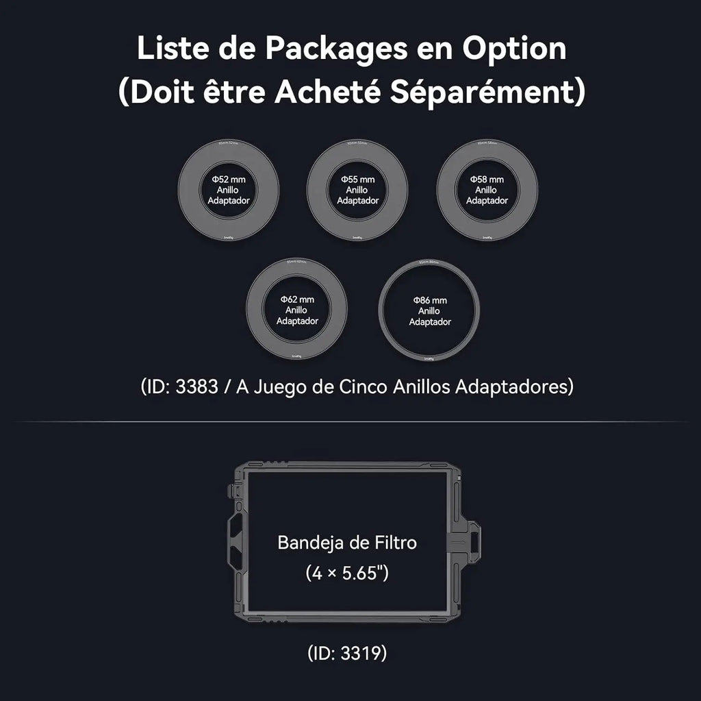 SmallRig Mini Matte Box for mirrorless cameras & Mini Follow Focus