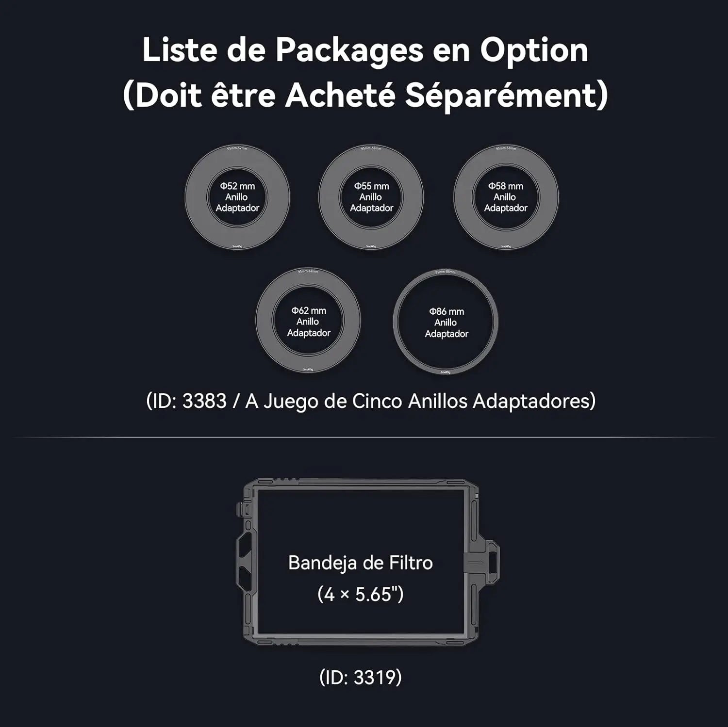 SmallRig Mini Matte Box for mirrorless cameras & Mini Follow Focus