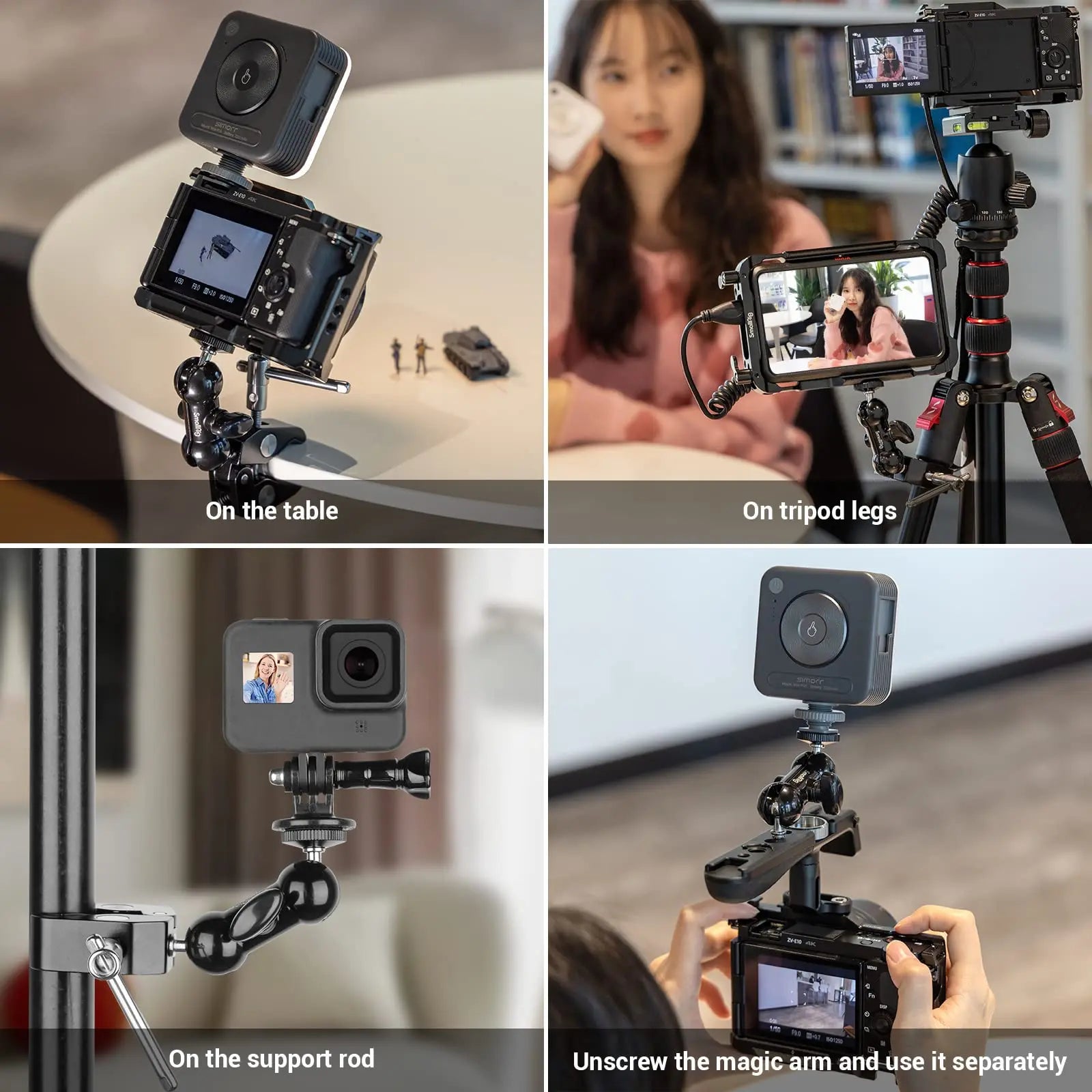 SmallRig Cool Ball Head Adapter Arm V4