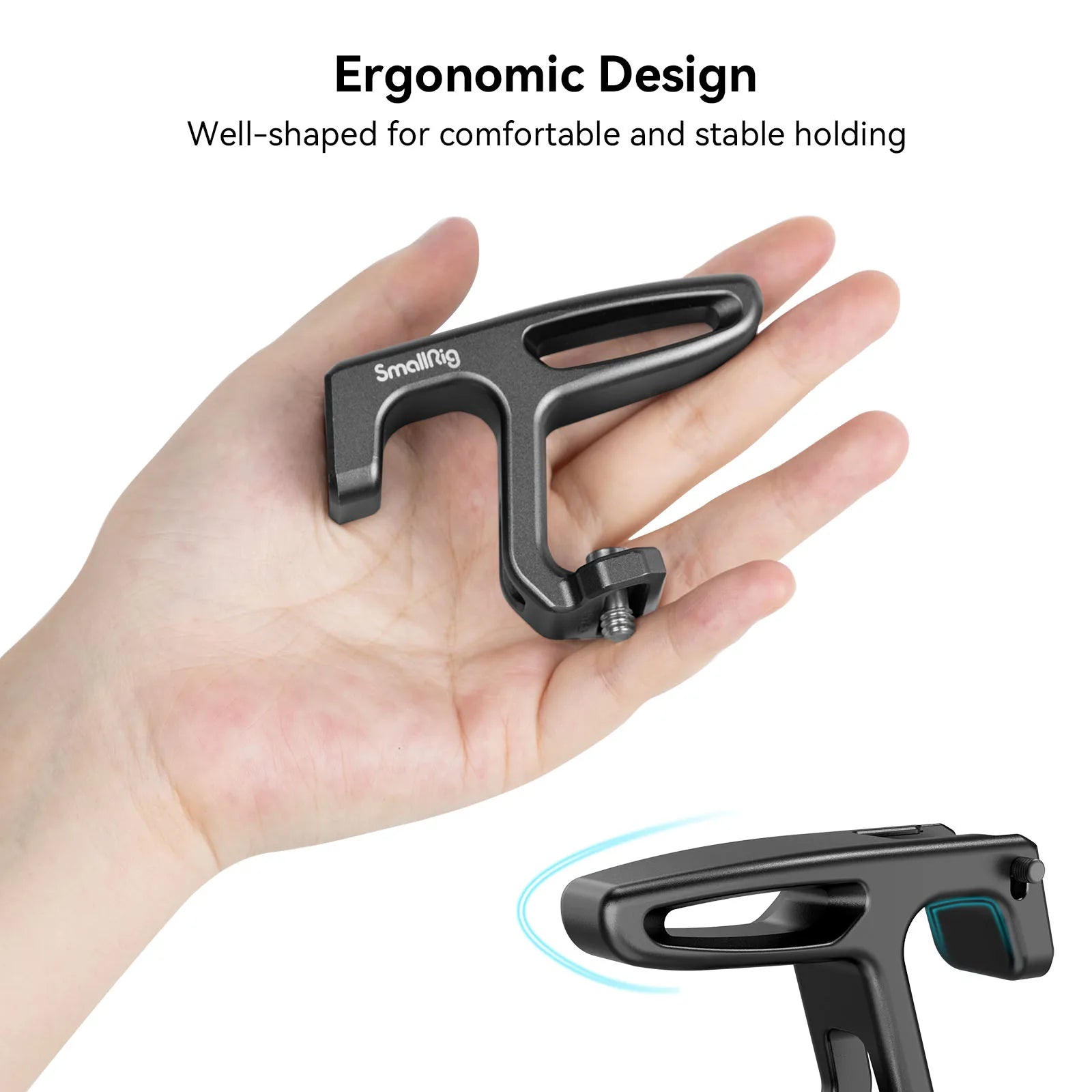 SmallRig Mini Top Handle For Lightweight Vlogging Cameras for Sony for Canon Camera Cage With 1/4"-20 Screws HTN2756